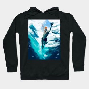 Olympic Swimmer Hoodie